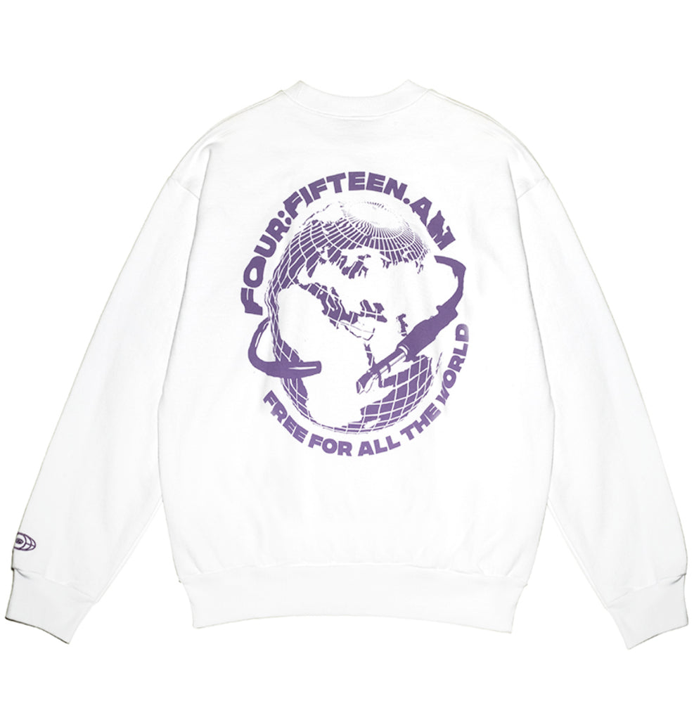 415am Free For All The World Crew Neck